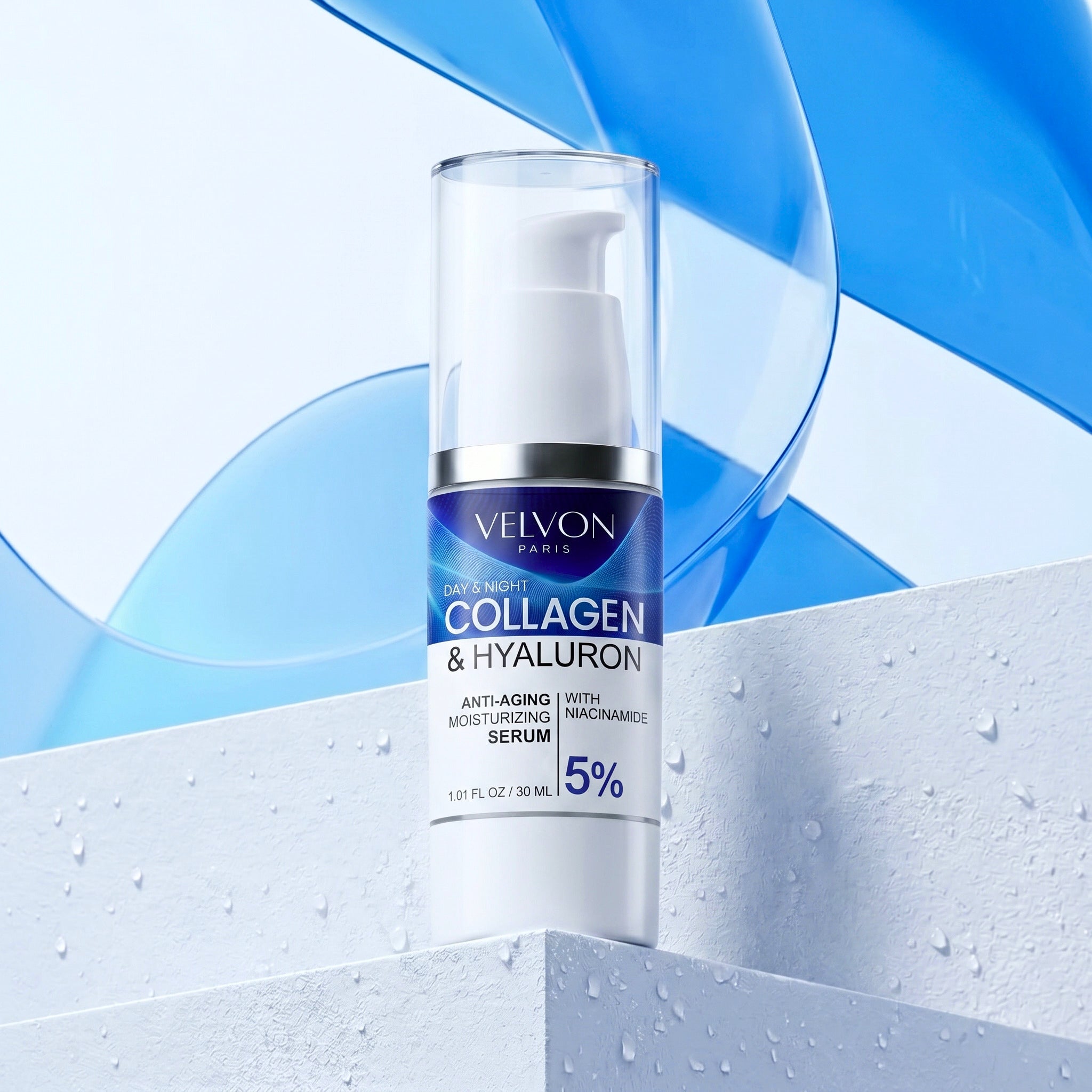 Collagen & Hyaluron Anti-Aging Moisturizer Serum