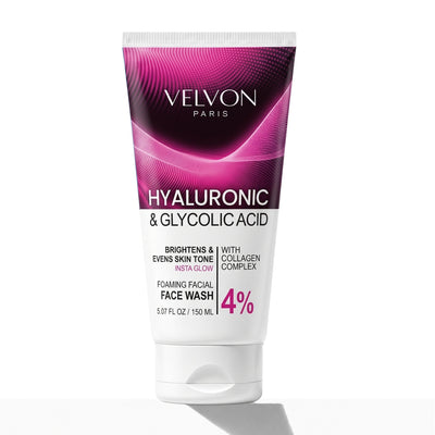 Hyaluronic & Glycolic Acid Insta Glow Facewash (150ml)