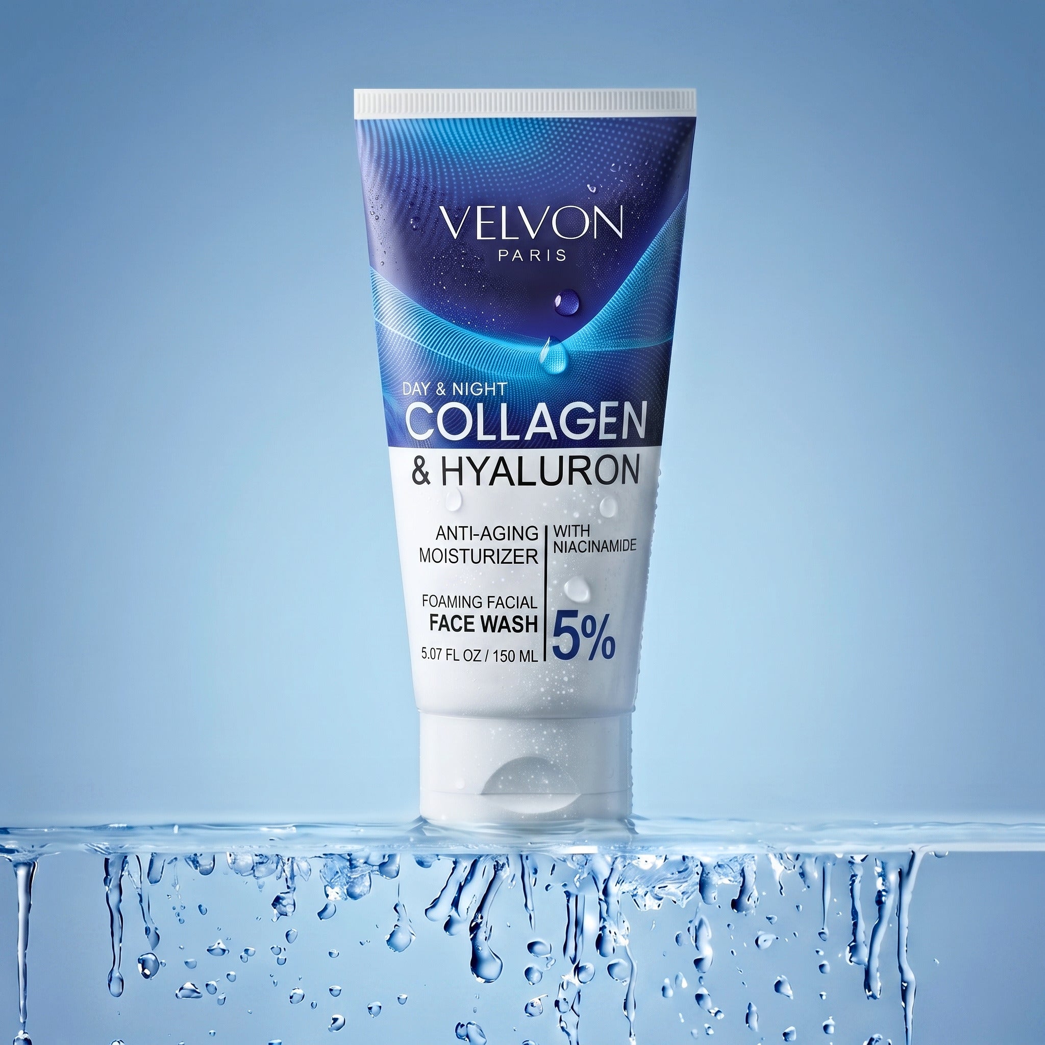Velvon Paris Collagen & Hyaluron face wash