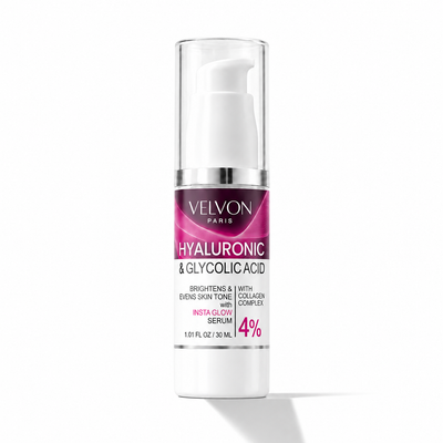 Hyaluronic & Glycolic Acid Insta Glow Serum (30ml)